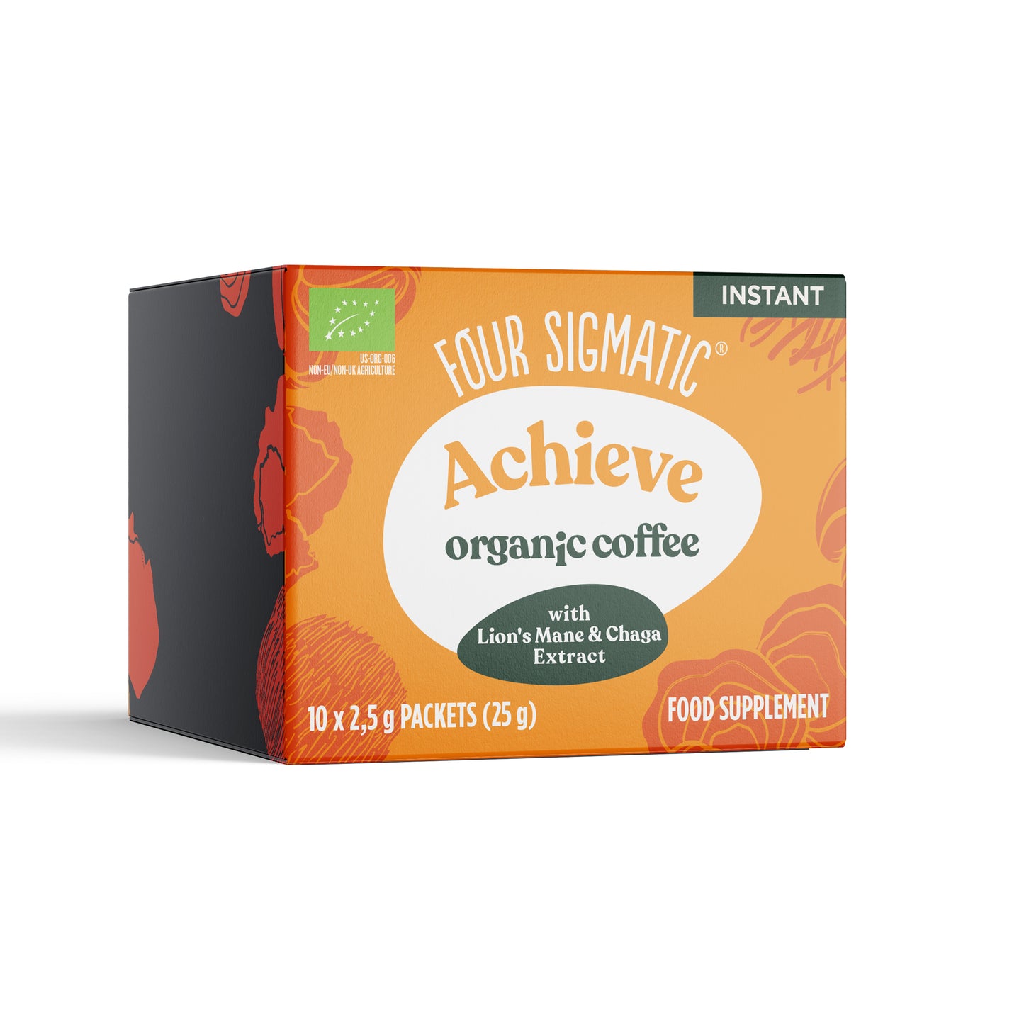 Achieve Organic Instant Coffee box