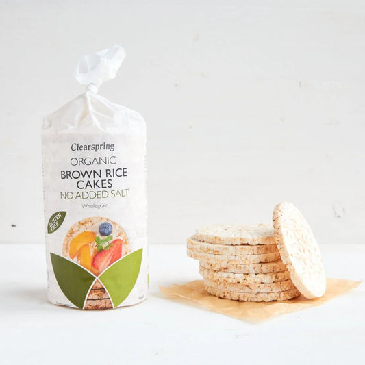 Clearspring Organic Brown Rice Cakes No Added Salt