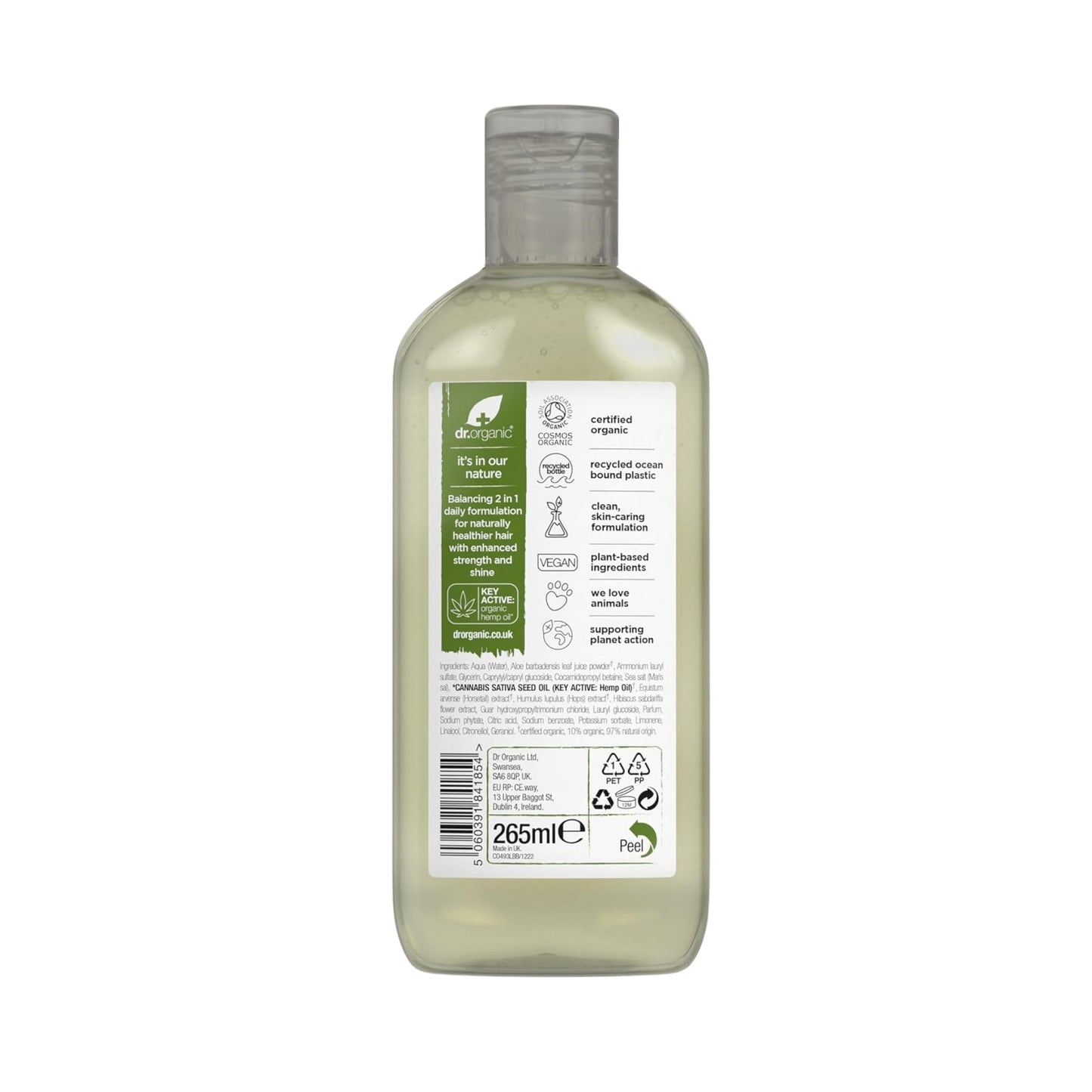 Dr. Organic® Hemp Oil 2-In-1 Shampoo & Conditioner