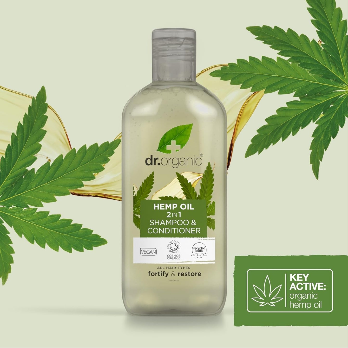 Dr. Organic® Hemp Oil 2-In-1 Shampoo & Conditioner