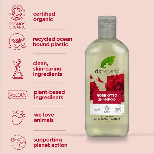 Dr. Organic® Rose Otto Shampoo