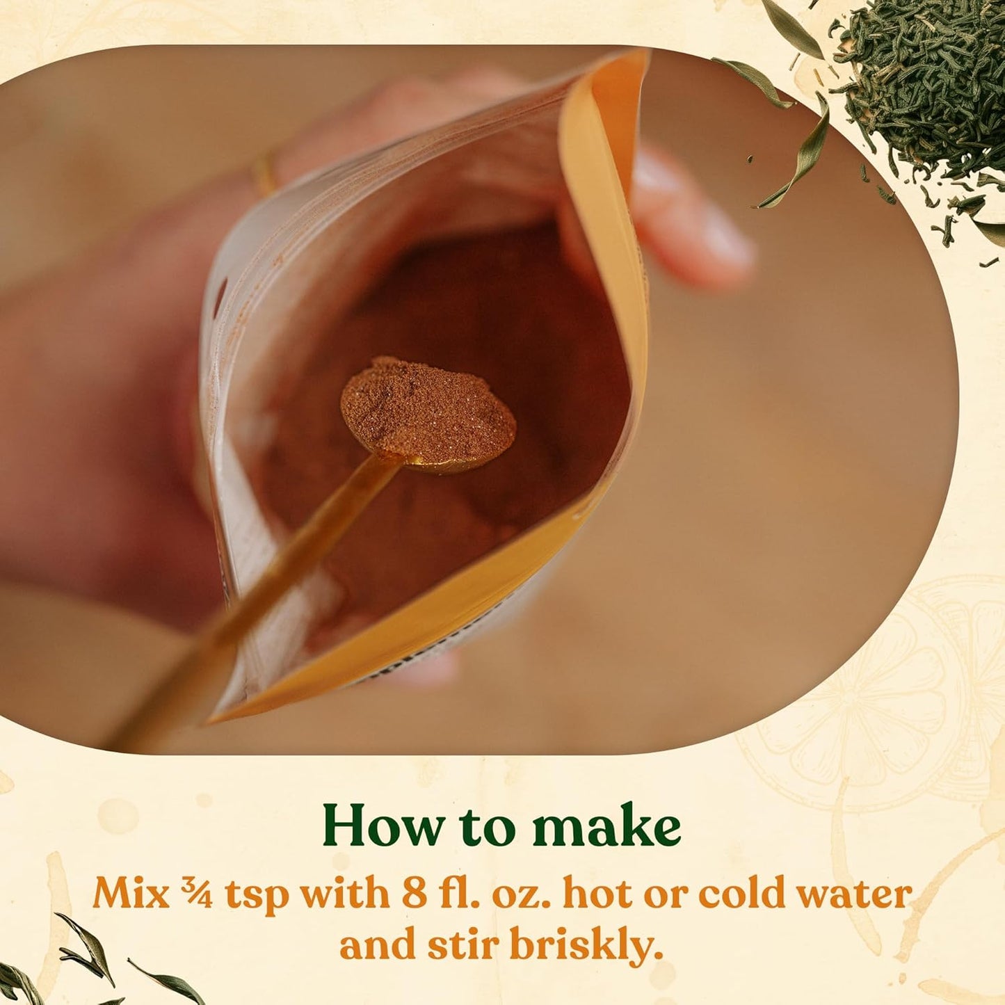 Focus Instant Organic Green Tea