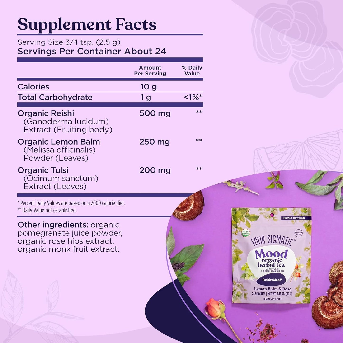 Mood Instant Organic Herbal Tea