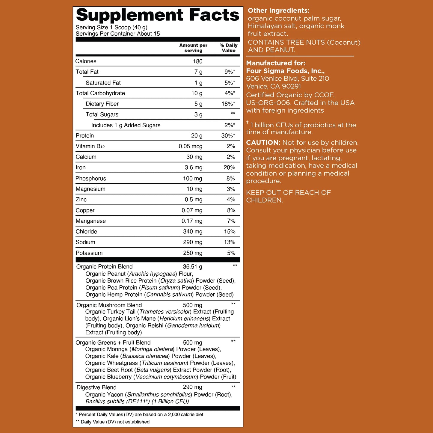 Supplement Facts
