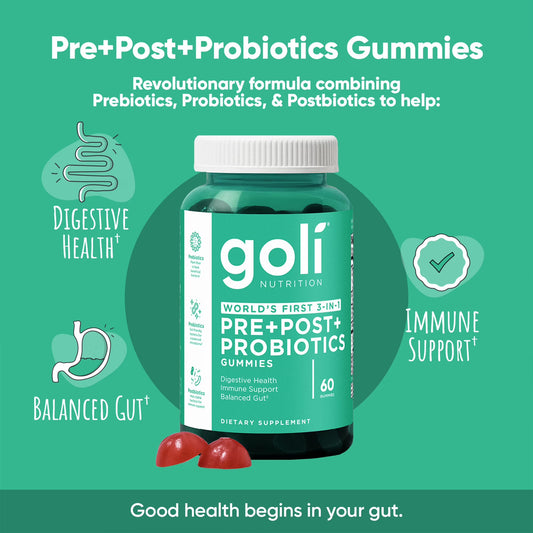 Goli® Probiotics Gummies Benefits