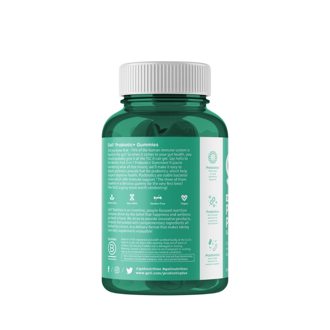 Goli® Probiotic+ Gummies
