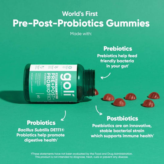 Goli® Probiotic+ Gummies