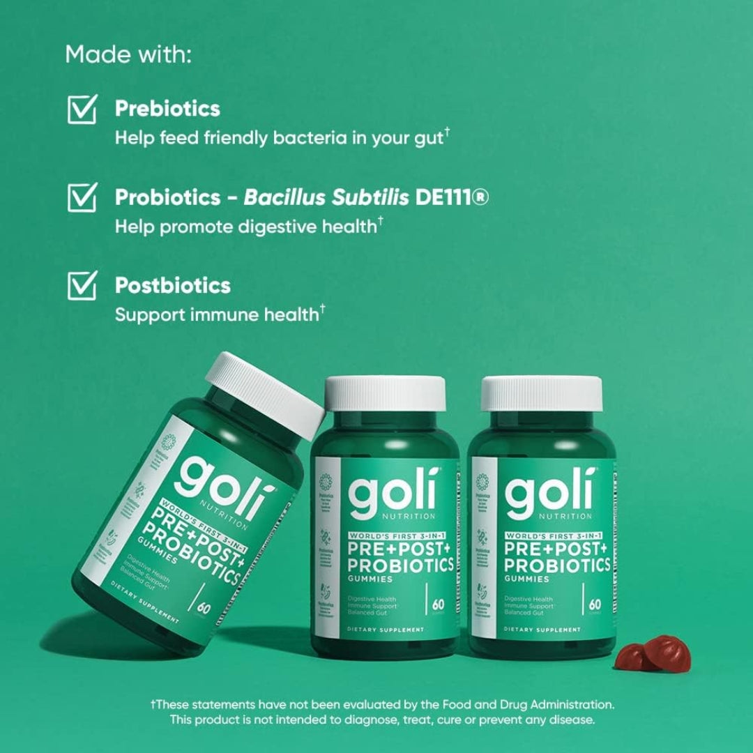 Goli® Probiotic+ Gummies