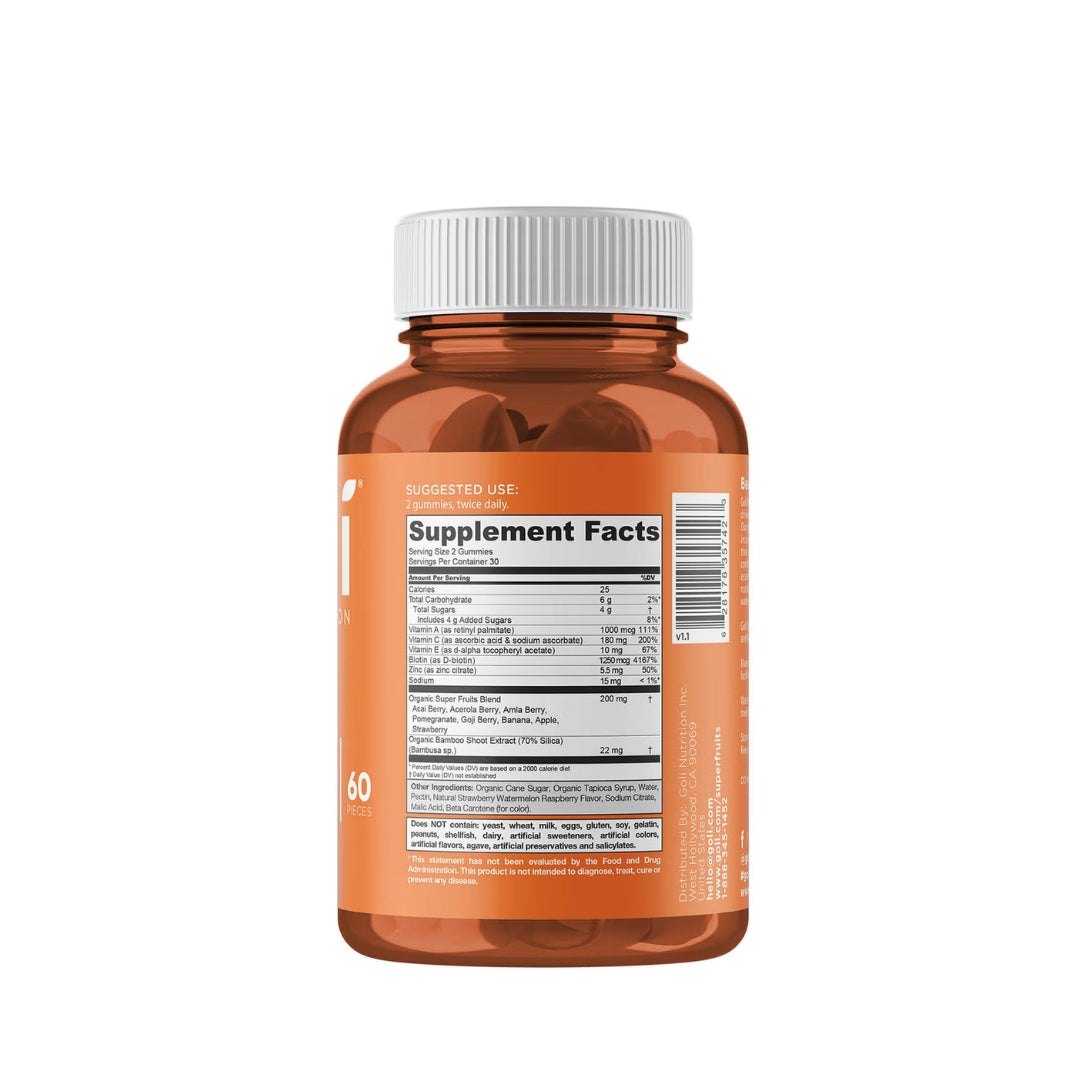 Goli® Superfruits Beauty Gummies