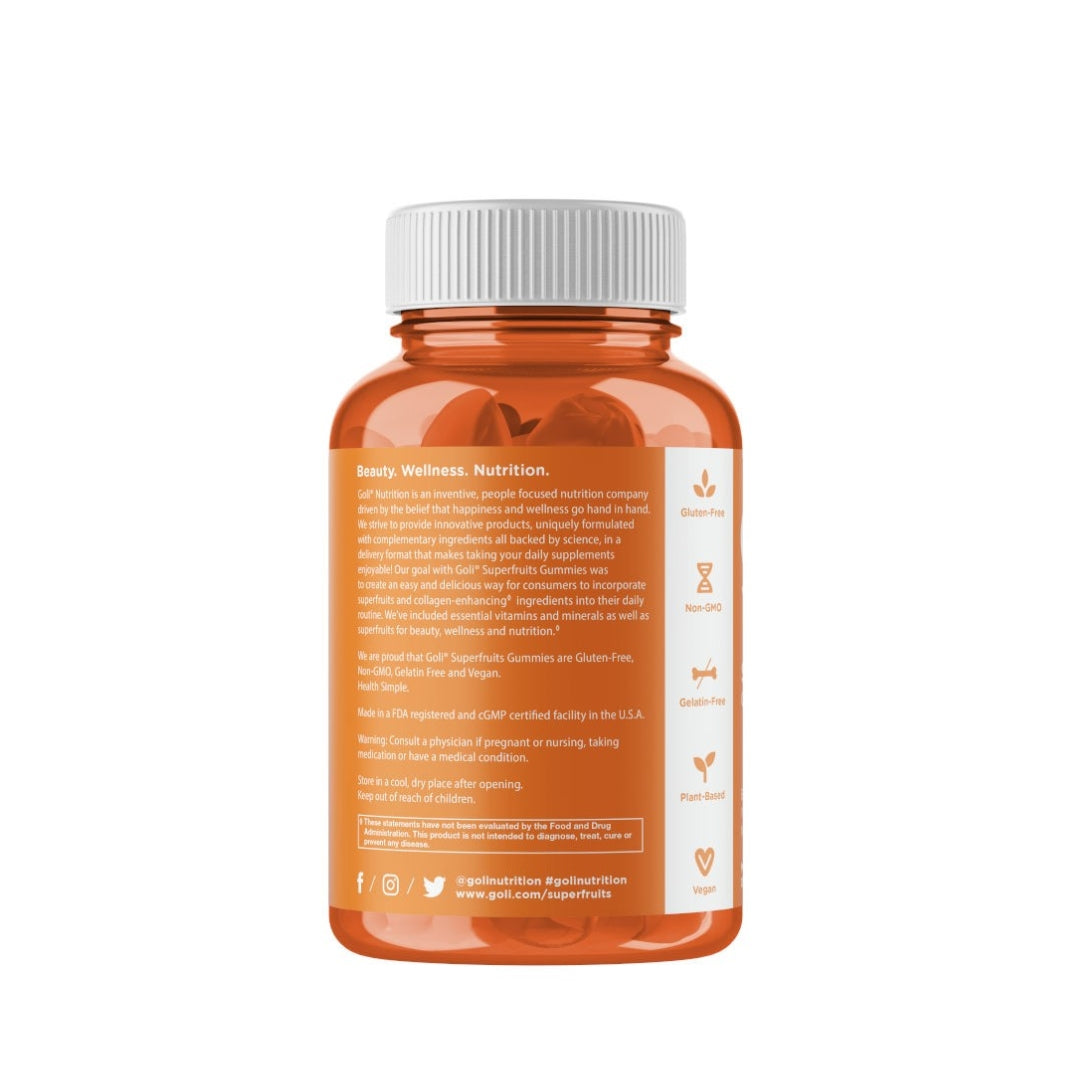 Goli® Superfruits Beauty Gummies
