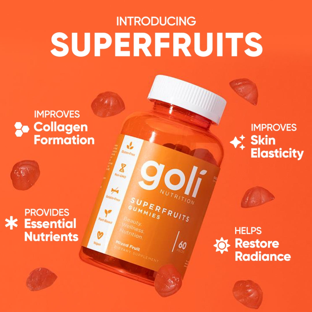 Goli® Superfruits Beauty Gummies