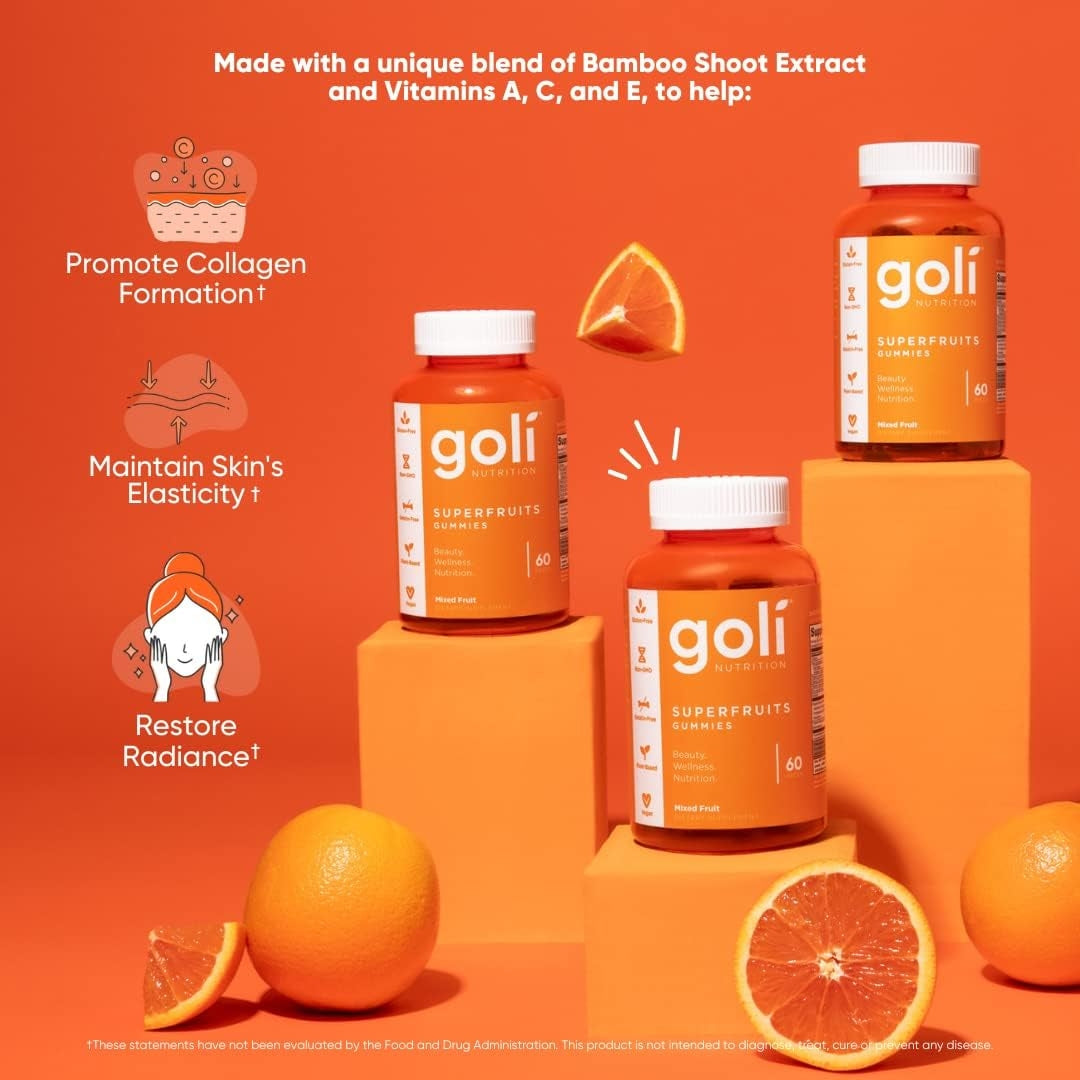 Goli® Superfruits Beauty Gummies