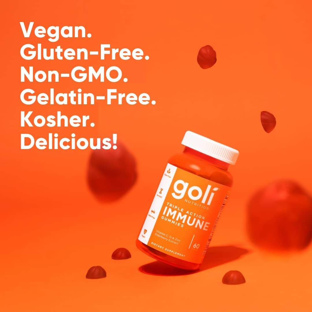 Goli® Triple Action Immune Gummies