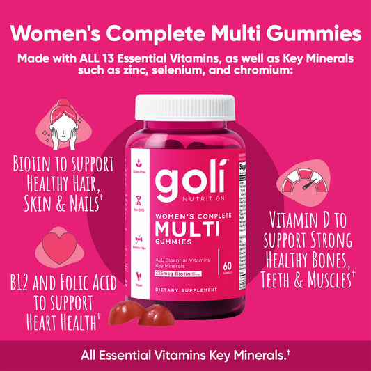 Goli® Women's Multi Gummies Benefits
