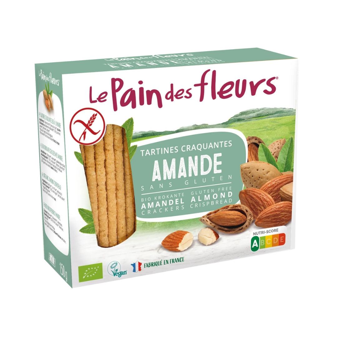 Le Pain Des Fleurs® Organic Gluten Free Almond Crispbread