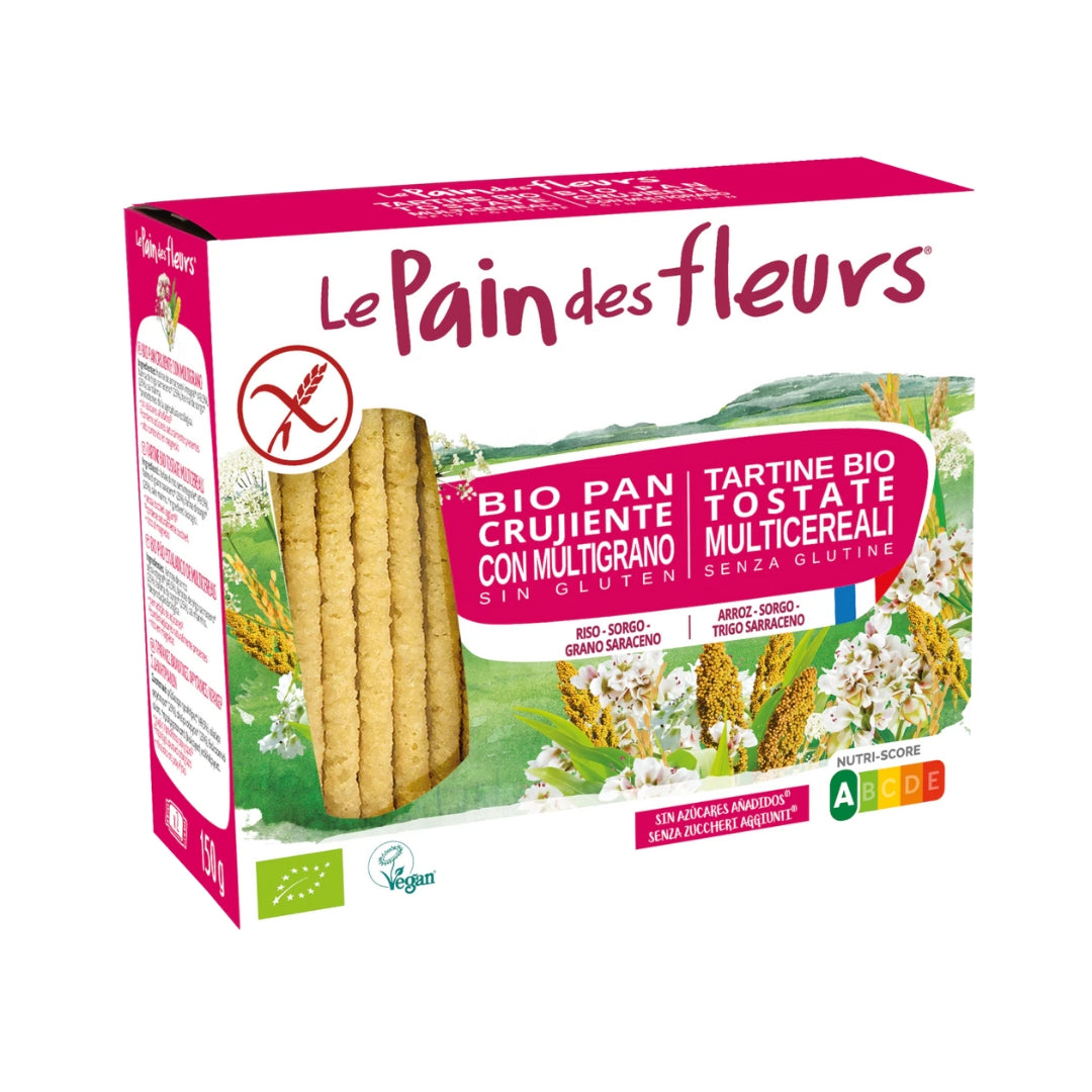 Le Pain Des Fleurs® Organic Gluten Free Multicereal Crispbread