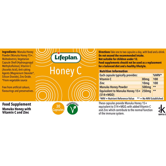 Lifeplan® Honey C Label