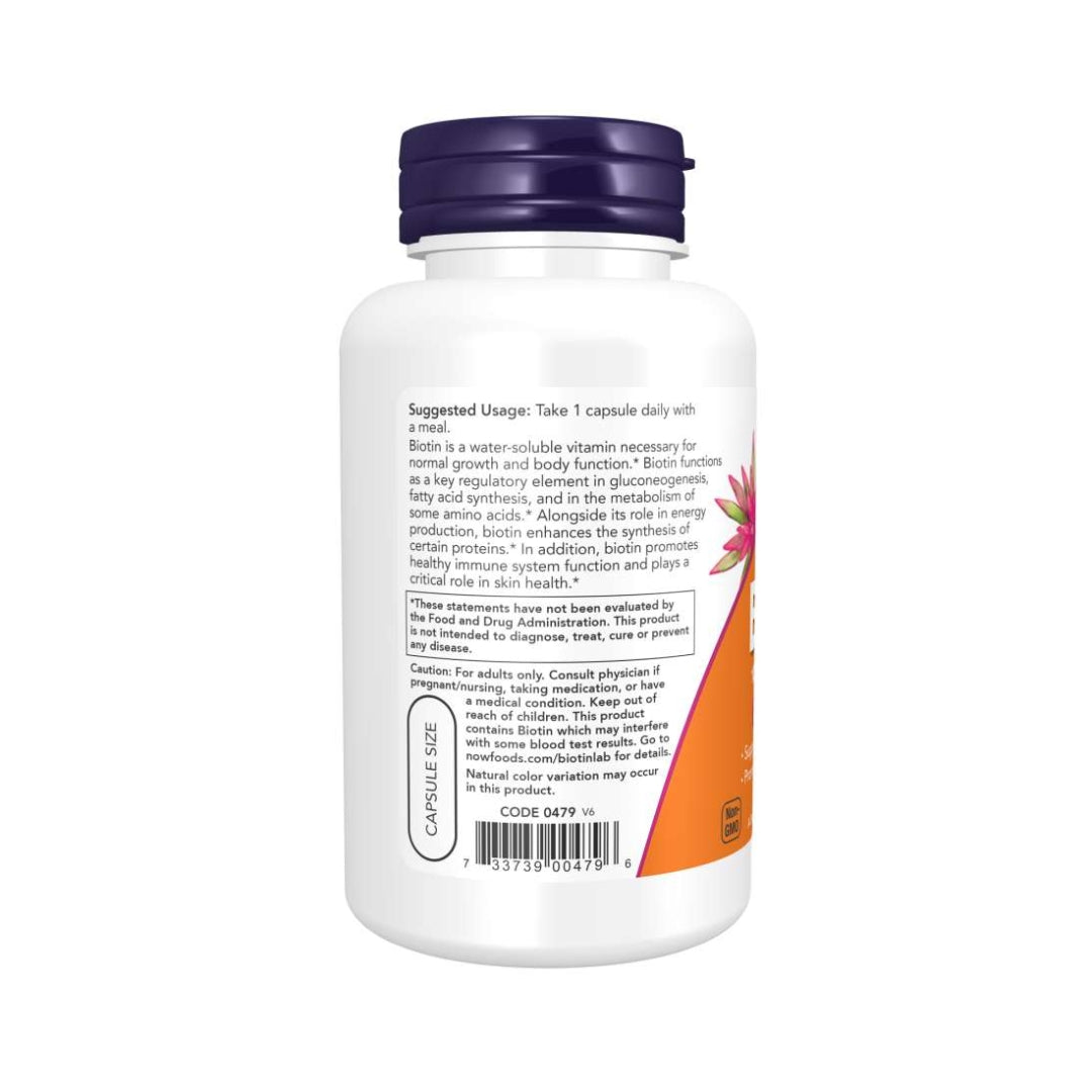 NOW® Foods Biotin 10000mcg