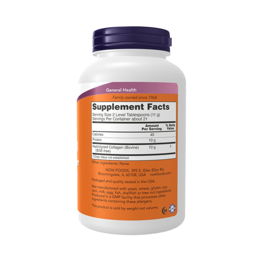 NOW® Foods Collagen Peptides Powder Unflavored
