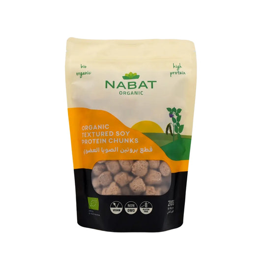 Nabat Organic Textured Soy Protein Chunks