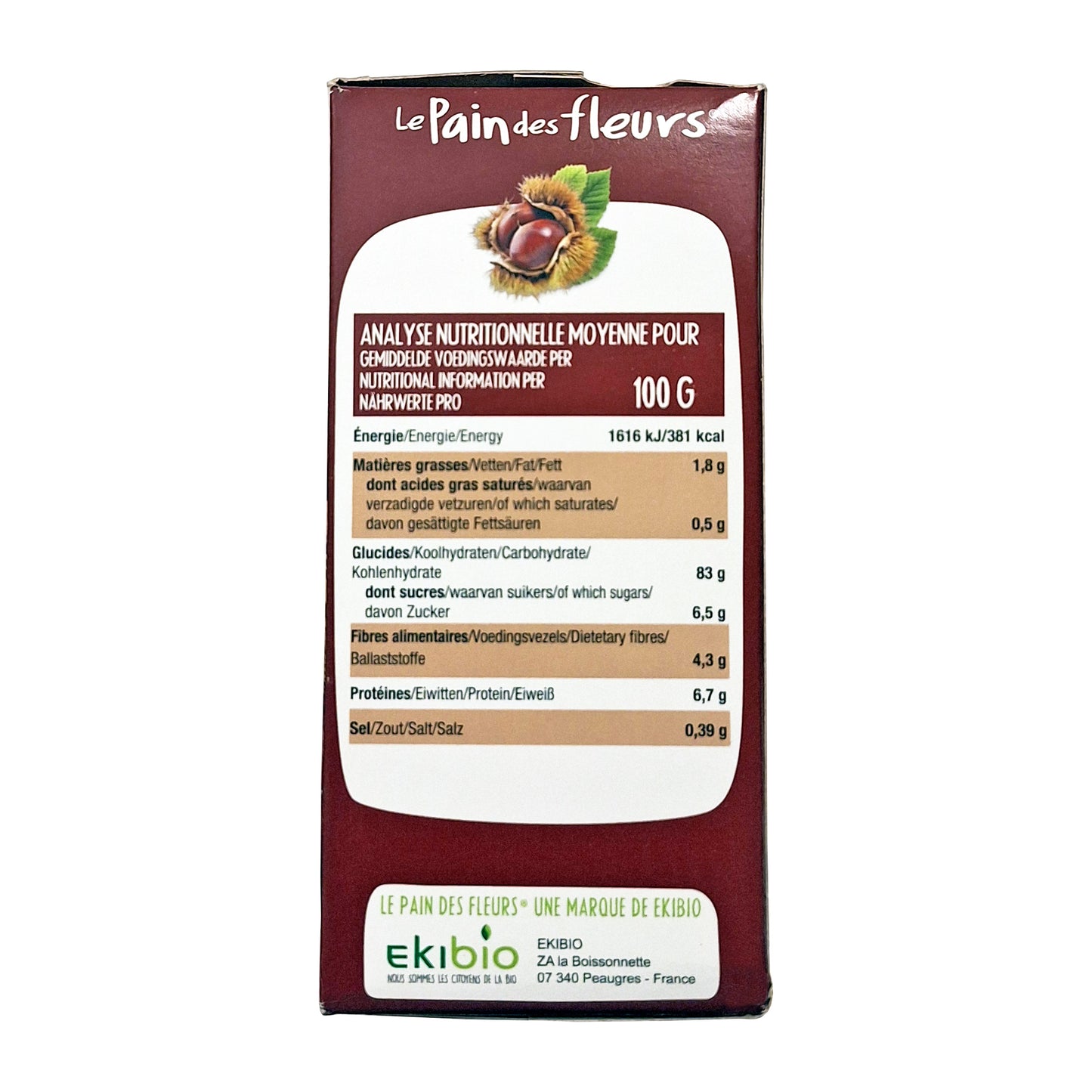 Nutritional information