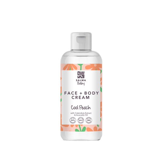 Salma Baby Face & Body Cream Cool Peach 100mL