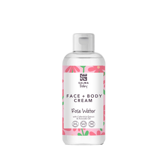 Salma Baby Face & Body Cream Rose Water 100mL