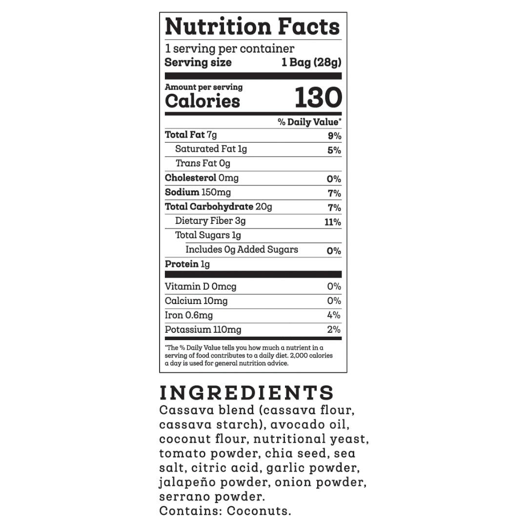 Siete Nacho Grain Free Tortilla Chips