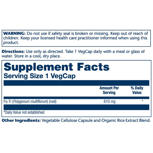 Solaray® Fo-Ti Root 610mg
