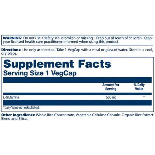 Solaray® L-Glutamine 500mg