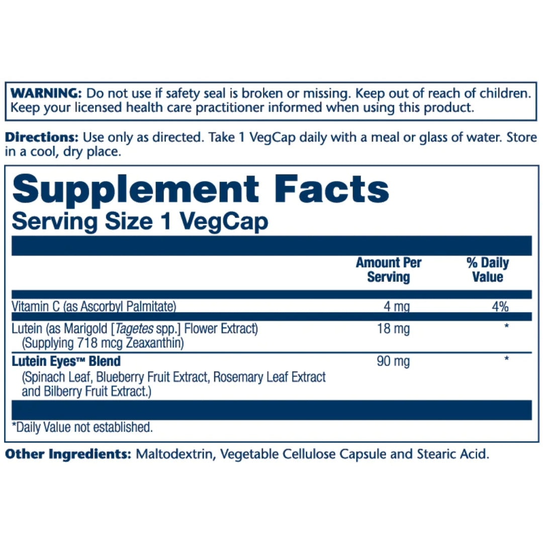 Solaray® Lutein Eyes™ 18