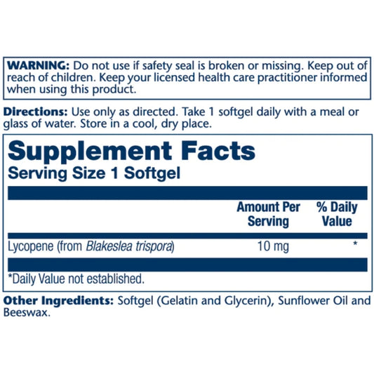 Solaray® Lycopene 10mg
