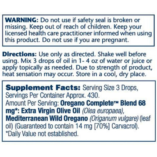 Solaray® Oregano Complete