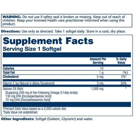 Solaray® Salmon Oil 1000mg