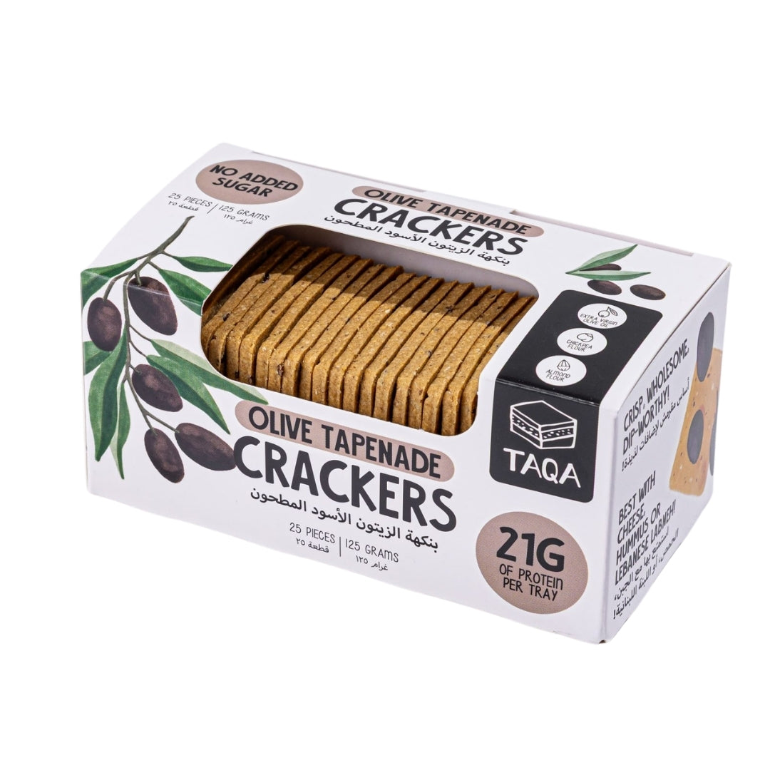 Olive Tapenade Crackers