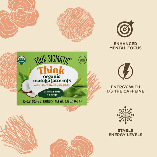 Four Sigmatic Think Organic Matcha Latte Mix Benefits
