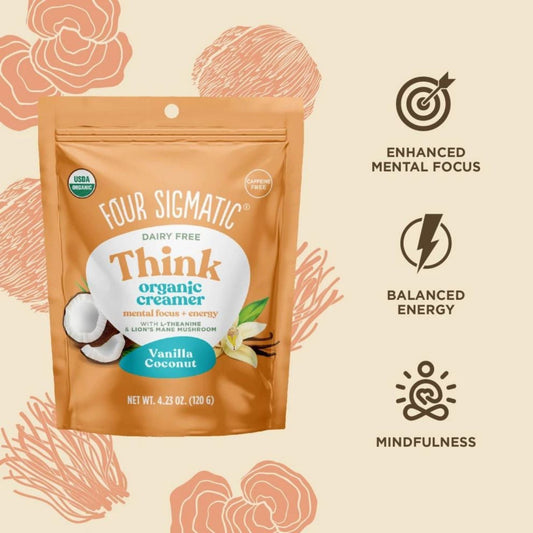 Four Sigmatic Think Organic Vanilla Coconut Creamer Benefits