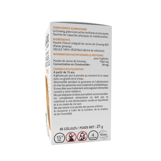 Arkopharma Arkocaps® Organic Ginseng