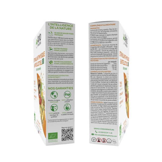 Arkopharma Arkofluids® Organic Physical & Intellectual Stimulant