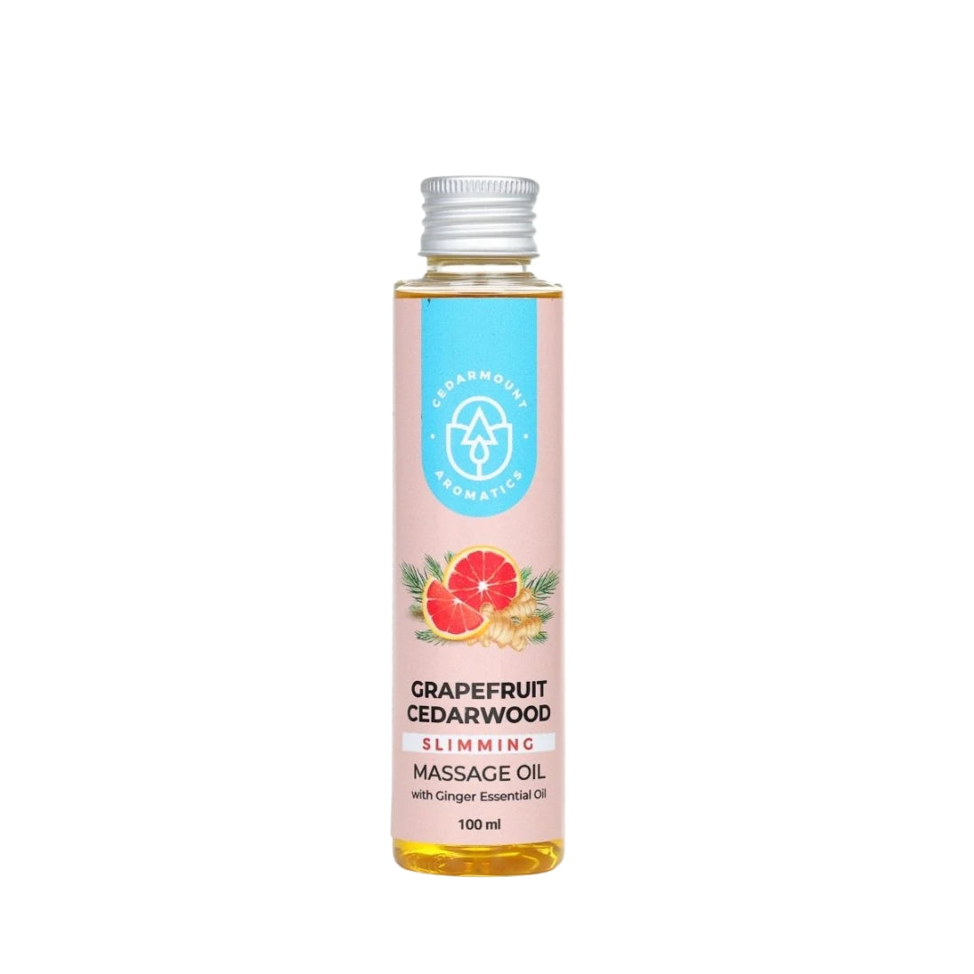 Cedarmount Aromatics Grapefruit Cedarwood Slimming Massage Oil
