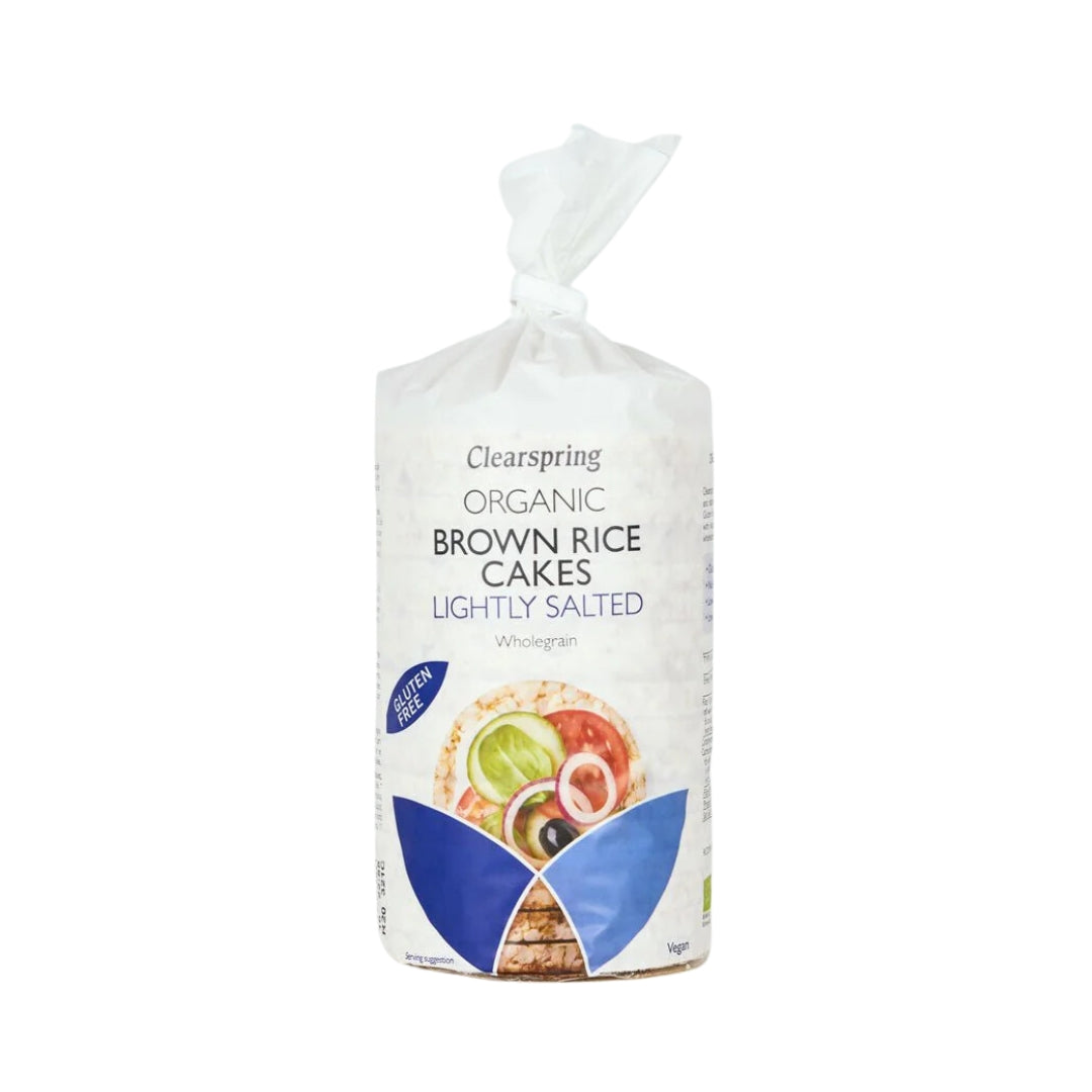 Clearspring Organic Brown Rice Cakes Lightly Salted – Healthy 961
