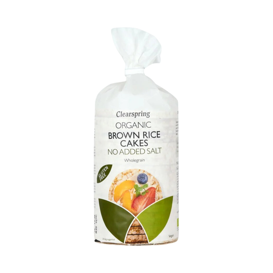 Clearspring Organic Brown Rice Cakes No Added Salt – Healthy 961