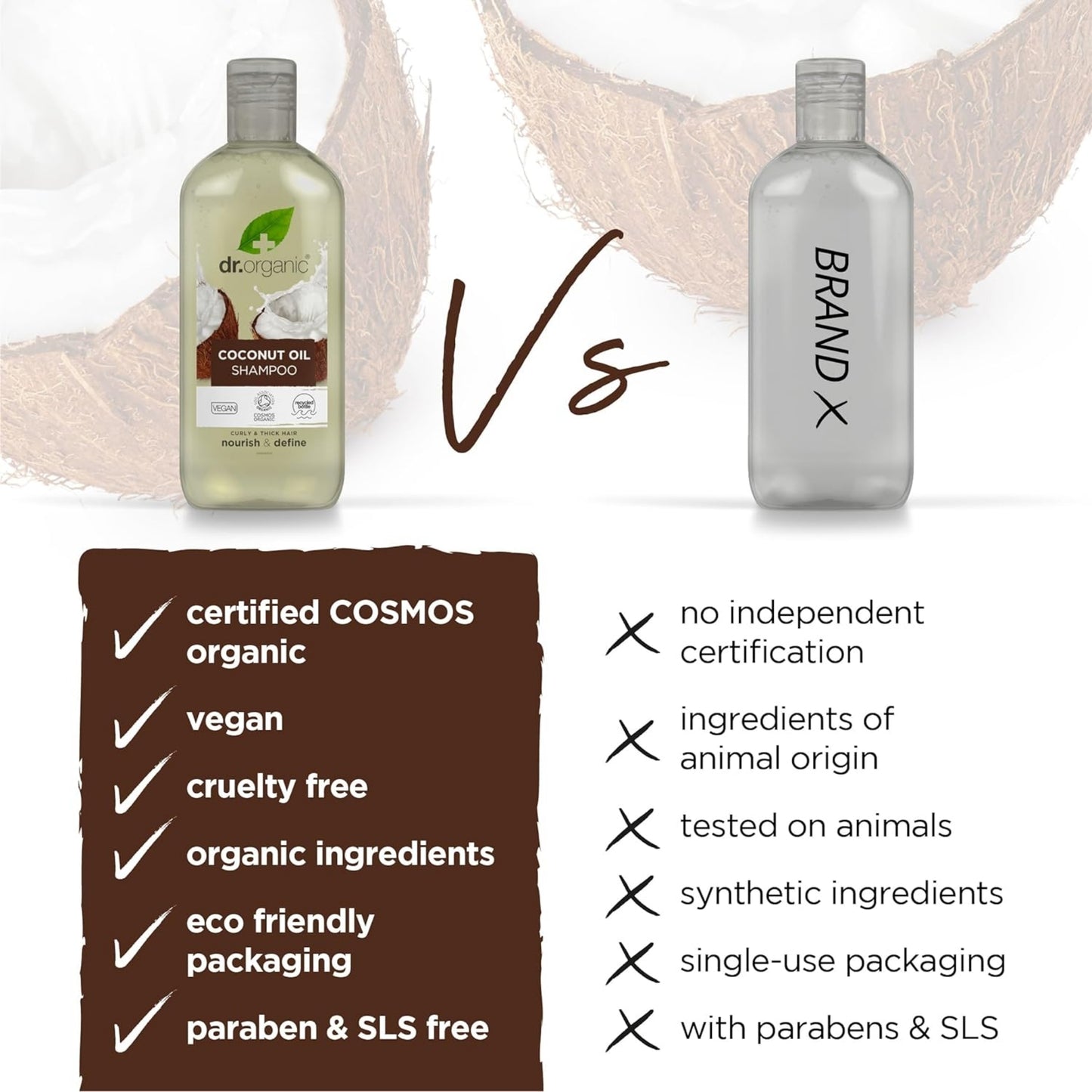 Dr. Organic® Virgin Coconut Oil Shampoo