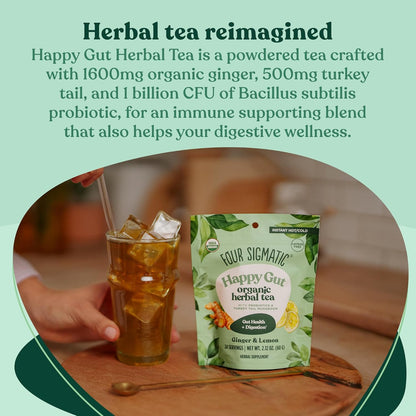 Happy Gut Instant Organic Herbal Tea