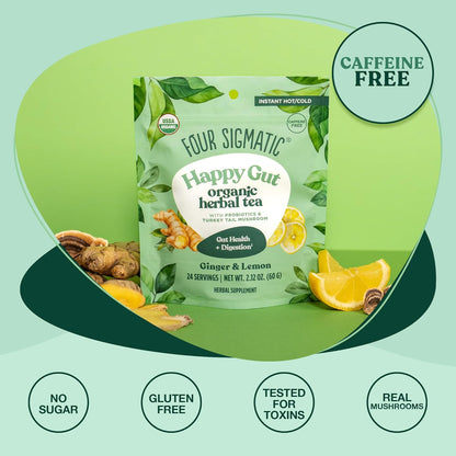 Happy Gut Instant Organic Herbal Tea