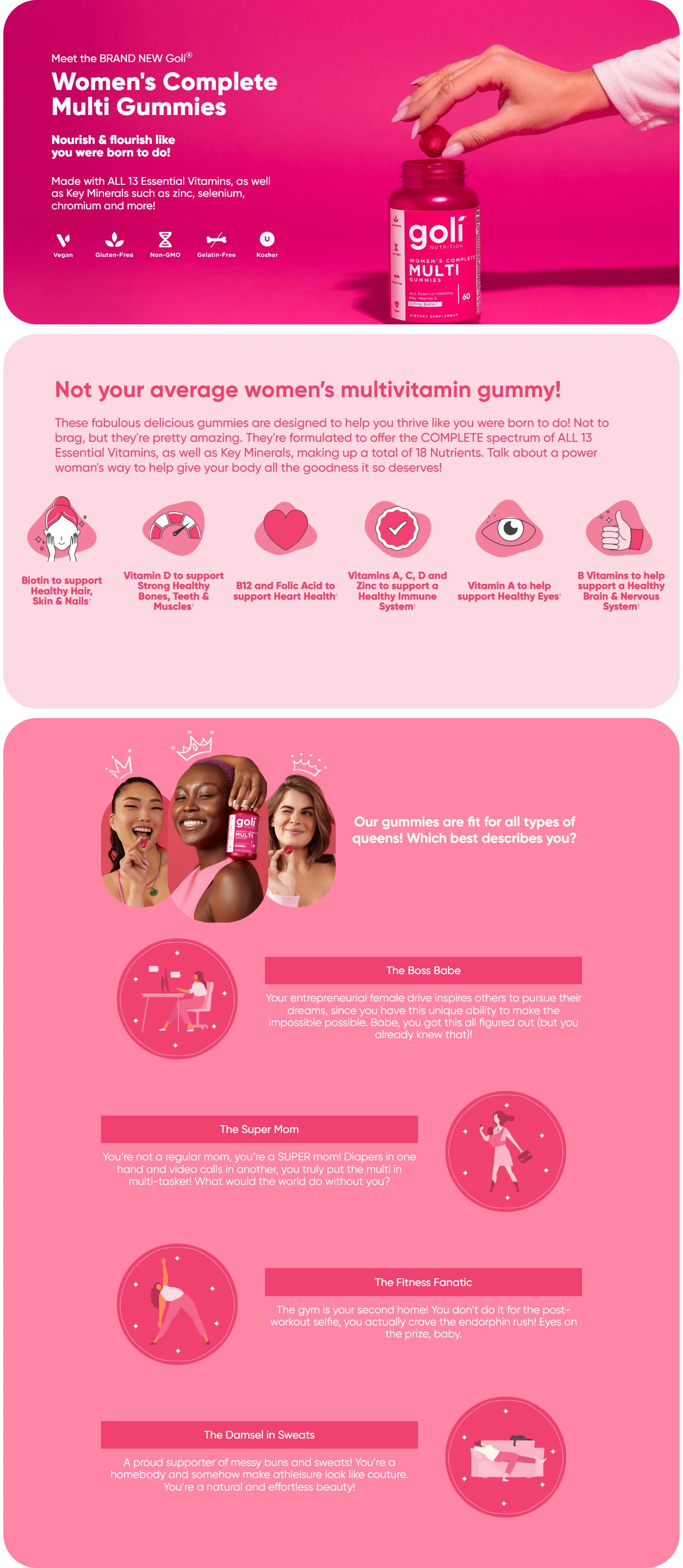 About Women's Complete Multi Gummies