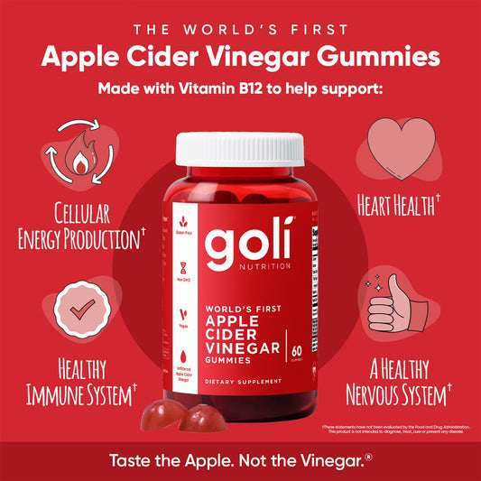 Goli® Apple Cider Vinegar Gummies Benefits