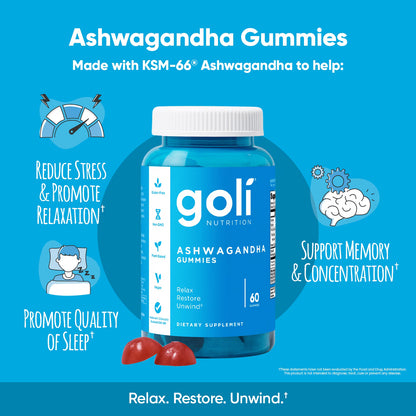 Goli® Ashwagandha Gummies Benefits