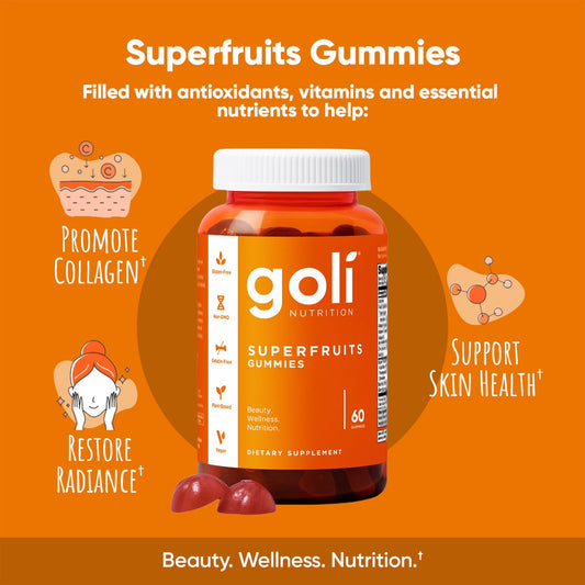 Goli® Superfruits Beauty Gummies Benefits