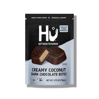 Hu® Organic Creamy Coconut Dark Chocolate Bites
